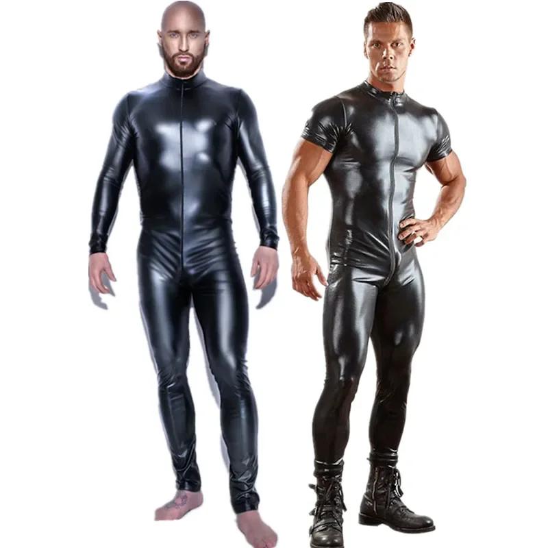   PU   Ʈġ Catsuit  ؽ Ÿ  Ʈ   ٵ Ʈ Ʈ  ƽ Clubwear
